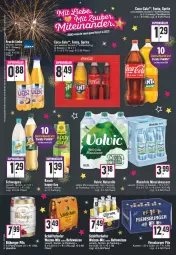 Gazetka promocyjna Edeka - Angebote der Woche - Gazetka - ważna od 01.01 do 01.01.2022 - strona 18 - produkty: Alwa, coca-cola, cola, deka, deutschlandcard, eis, elle, erde, fanta, flasche, gin, Happy Day, Hefe, hefeweizen, mineralwasser, natur, Rauch, rel, schöfferhofer, sprite, Ti, volvic, wasser