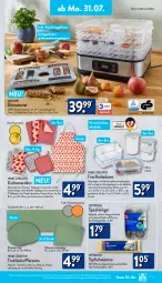 Gazetka promocyjna Aldi Nord - Von Montag - Gazetka - ważna od 05.08 do 05.08.2023 - strona 11 - produkty: ambia, auto, Bau, baumwolle, decke, Deckel, dell, edelstahl, eis, elle, ente, frischhaltedosen, gefrierschrank, Germ, geschirr, geschirrtücher, gin, handschuhe, kraft, küche, Küchen, Küchenschürze, Läufer, LG, Mode, müsli, Müsliriegel, Optiwisch, pfanne, pfannen, quad, reiniger, Ria, riegel, Schrank, schuhe, Schürze, spülmaschinen, spülmittel, Ti, timer, tisch, tischläufer, topf, tücher, und pfanne, wolle, ZTE