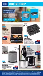 Gazetka promocyjna Aldi Nord - Von Montag - Gazetka - ważna od 05.08 do 05.08.2023 - strona 28 - produkty: abdeckhaube, aldi, angebot, angebote, auer, auto, Bau, decke, Deckel, edelstahl, eis, erde, gin, grill, ilag, Kochtopf, kontaktgrill, latte, ndk, reis, rum, rwe, Schal, Schale, Schnellkochtopf, Sport, ssd, Ti, tisch, tischgrill, topf, uhr, waffeln