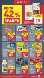 Gazetka promocyjna Aldi Nord - Von Montag - Gazetka - ważna od 03.01 do 03.01.2026 - strona 23 - produkty: aufstrich, aus der tiefkühlung, baguette, Becher, beutel, Bistro Baguette, blume, blumen, brot, brotaufstrich, cookie, cookie dough, dessert, desserts, Dr. Oetker, eis, ferrero, fisch, flasche, gin, goldsaft, götterspeise, grafschafter, gurke, gurken, hipp, hühner, kakao, Kinder, knorr, mac, maoam, Meister, remoulade, riegel, saft, salami, salat, Soße, suppe, suppen, suppenliebe, thunfisch, Ti, vanille, ZTE
