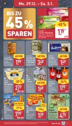 Gazetka promocyjna Aldi Nord - Von Montag - Gazetka - ważna od 03.01 do 03.01.2026 - strona 7 - produkty: alkohol, aprikose, aus der tiefkühlung, bahlsen, beere, bratwurst, braun, Cashew, comtess, curry, currywurst, eis, erdbeere, filet, filets, fisch, früchte, gabel, Geflügel, gin, hering, Herings, heringsfilets, honig, Honig-Senf, kasseler, konfitüre, konfitüre extra, kräuter, kuchen, lysell, mandel, Mandelmus, Mett, metten, Mettenden, minze, mit paprika, mozzarella, nadler, paprika, pfeffer, pfefferminze, Pfifferlinge, piccolinis, rel, ring, rostbratwurst, sahne, salami, Schwartau, senf, tee, teekanne, Ti, tomate, wagner, wurst, zitrone, ZTE