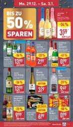 Gazetka promocyjna Aldi Nord - Von Montag - Gazetka - ważna od 03.01 do 03.01.2026 - strona 9 - produkty: alkohol, beutel, brut, Cap, captain morgan, eis, Elektro, elle, flasche, frucht, fruchtsäfte, gin, HP, irish whiskey, jameson, jules mumm, kleiner klopfer, Laufen, leine, lorenz, mumm, nacho, nacho cheese, riesling, rotkäppchen, rum, säfte, sekt, Tanqueray, teller, Ti, vodka, wein, Weißwein, whiskey, Yo, ZTE