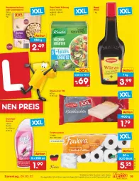 Gazetka promocyjna Netto Marken-Discount - Filial-Angebote - Gazetka - ważna od 05.03 do 05.03.2022 - strona 19 - produkty: angebot, Cashew, cashewkerne, duschdas, dusche, eis, Käse, käsekuchen, knorr, kuchen, lavendel, maggi, maggi würze, nuss, papier, reis, salat, Ti, toilettenpapier, ZTE