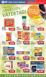 Gazetka promocyjna Combi - Prospekte - Gazetka - ważna od 28.05 do 28.05.2022 - strona 12 - produkty: alpia, angebot, angebote, beutel, chips, cracker, crunchips, eis, erdnuss, gouda, gouda jung, haribo, holländischer schnittkäse, houdek, kabanos, Käse, Lakritz, leibniz, leine, lorenz, lorenz crunchips, maoam, merci, Mini-Salami, nuss, Pommels, reis, salami, schnittkäse, schoko, schokolade, snack, tuc, würfel