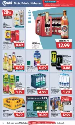 Gazetka promocyjna Combi - Prospekte - Gazetka - ważna od 28.05 do 28.05.2022 - strona 18 - produkty: Alwa, angebot, angebote, bier, Cap, coca-cola, cola, discount, drink, eis, eistee, elle, energy drink, flasche, Happy Day, Hefe, ice tea, jever, jever pilsener, kellerbier, malz, mineralwasser, Mio Mio, mönchshof, monster, Monster Energy, natur, Paula, paulaner, pils, pilsener, Rauch, reis, tee, Ti, vilsa, vita, vitamalz, wasser