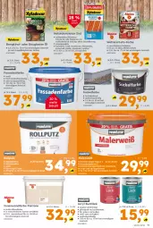 Gazetka promocyjna  - Gazetka - ważna od 06.06 do 06.06.2026 - strona 11 - produkty: Bau, brie, decke, eimer, elle, fassadenfarbe, Holz, holzschutz, innenfarbe, lack, lasur 2in1, nuss, rwe, Ti, wasser