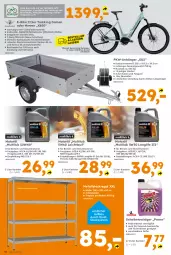 Gazetka promocyjna  - Gazetka - ważna od 06.06 do 06.06.2026 - strona 14 - produkty: akku, Anhänger, Bau, Bona, Diesel, E-Bike, Eckregal, eis, Holz, kraft, longlife, nexus, regal, reifen, reiniger, rwe, Schal, Scheibenreiniger, shimano, steckregal, Ti