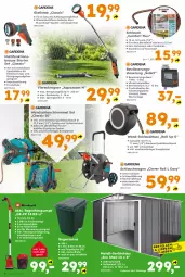 Gazetka promocyjna  - Gazetka - ważna od 06.06 do 06.06.2026 - strona 4 - produkty: akku, aqua, auer, brause, Brei, elle, gardena, Garten, ladegerät, Reinigung, schlauch, schlauchwagen, Teleskop, Ti, trommel, uhr, Viereckregner, wasser
