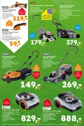 Gazetka promocyjna  - Gazetka - ważna od 06.06 do 06.06.2026 - strona 5 - produkty: akku, auto, Bau, benzin rasenmäher, Brei, bürste, bürsten, Draht, eis, Elektro, Grasschere, koffer, korb, ladegerät, mähroboter, messer, rasen, rasenmäher, Rauch, säge, Schere, Ti