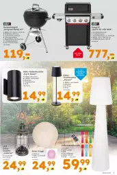 Gazetka promocyjna  - Gazetka - ważna od 06.06 do 06.06.2026 - strona 7 - produkty: akku, edelstahl, eis, gasgrill, gin, grill, grillrost, Holz, holzkohle, holzkohlegrill, Kohlegrill, Kugel, laterne, Leuchte, Schal, Schale, solarleuchte, stehleuchte, thermometer, Ti, timer, tisch, tischleuchte