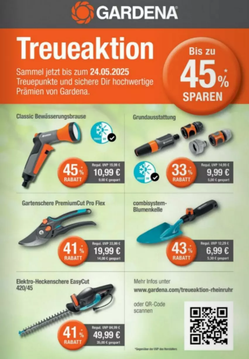 Aktueller Prospekt Trinkgut - Prospekte - von 10.03 bis 17.03.2025 - strona 5 - produkty: blume, blumen, Elektro, elle, gardena, Garten, Gartenschere, heckenschere, Schere, tee, Ti, uhr