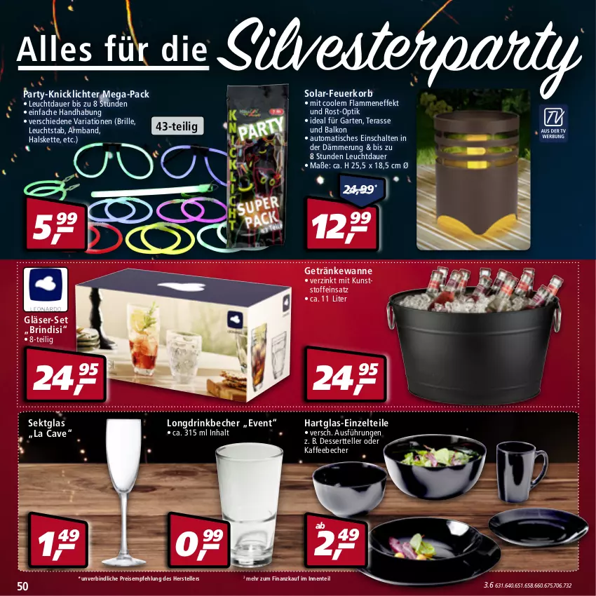 Aktueller Prospekt Real - Real Handzettel - von 27.12 bis 31.12.2021 - strona 50 - produkty: Armband, auer, auto, Becher, Brille, dessert, Dessertteller, drink, eis, elle, ente, Feuerkorb, Garten, getränk, getränke, Gläser, Halskette, kaffee, kaffeebecher, Kette, Knicklicht, korb, lamm, reis, Ria, rind, Schal, sekt, teller, Ti, tisch, Wanne, Zelt