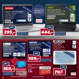 Gazetka promocyjna Real - Real Handzettel - Gazetka - ważna od 31.12 do 31.12.2021 - strona 42 - produkty: acer, adapter, AMD Radeon, Cif, deo, eis, elle, ente, gin, hardware, HD Graphics, HDD, Intel, ips-display, kamera, Kameras, Laufen, lautsprecher, microsd, notebook, Pentium, quad, quad-core-prozessor, radeon, reis, Ria, speicherkarte, spiegel, ssd, tablet, teller, Ti, uhd