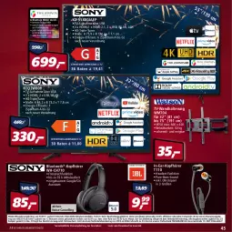 Gazetka promocyjna Real - Real Handzettel - Gazetka - ważna od 31.12 do 31.12.2021 - strona 45 - produkty: akku, Bank, Bau, Brei, eis, elle, ente, hd triple tuner, HDMI, Headset, in-ear-kopfhörer, kopfhörer, Nuance, Palette, Rauch, reis, rum, Spektrum, teller, Ti, tuner, usb, wandhalterung