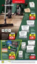 Gazetka promocyjna Lidl - Aktionsprospekt - Gazetka - ważna od 20.07 do 20.07.2024 - strona 20 - produkty: akku, akkuschrauber, angebot, auto, Behälter, dell, eis, Elektro, elektrogeräte, elle, koffer, Mode, ndk, Parkside, reis, ring, rwe, Schal, Schale, schlauch, schrauben, steckdose, Ti, Trockensauger, usb, wasser, werkzeug, ZTE