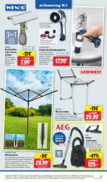 Gazetka promocyjna Lidl - Aktionsprospekt - Gazetka - ważna od 20.07 do 20.07.2024 - strona 33 - produkty: aeg, angebot, batterie, batterien, bürste, bürsten, coupon, dell, eis, fenster, Heu, hygienefilter, leifheit, messer, mikrofaser, Mode, Persona, reiniger, Reinigung, reinigungsbürste, Reinigungsmittel, reis, schwamm, silvercrest, staubsauger, Ti, tuc, wäschespinne, waschmaschine, waschmaschinen, wasser, wenko, ZTE