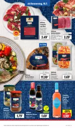 Gazetka promocyjna Lidl - Aktionsprospekt - Gazetka - ważna od 20.07 do 20.07.2024 - strona 41 - produkty: ACC, angebot, antipasti, asti, balsam, balsamico, Carpaccio, eis, Focaccia, italiamo, latte, olive, oliven, olivenöl, olivenöl extra, parmigiano, parmigiano reggiano, primitivo, prosciutto, Prosciutto di Parma, reggiano, reis, rind, rosato, roséwein, salami, sauce, saucen, schinken, schnitten, Ti, wein, ZTE