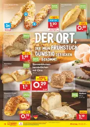 Gazetka promocyjna Netto Marken-Discount - Filial-Angebote - Gazetka - ważna od 25.02 do 25.02.2023 - strona 16 - produkty: angebot, auer, backofen, Bau, Bauer, beko, bestpreis, blume, blumen, brot, brötchen, chia, eis, geback, Käse, Kürbis, Laugenstange, mandel, mandeln, ndk, Ofen, Plunder, pudding, reis, sonnenblume, sonnenblumen, steinofen, stube, Ti, vanille