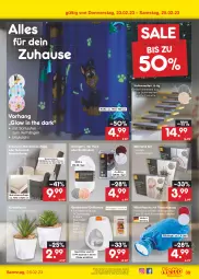 Gazetka promocyjna Netto Marken-Discount - Filial-Angebote - Gazetka - ważna od 25.02 do 25.02.2023 - strona 39 - produkty: angebot, armlehnen, Duftlampe, flasche, Germ, geschenkset, Kunstpflanze, Lampe, Laufen, LG, mac, matratze, matratzen, matratzenauflage, pflanze, sessel, Strickgarn, Stufenmatten, tee, Teelicht, Ti, ZTE