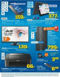 Gazetka promocyjna Euronics - Prospekte - Gazetka - ważna od 21.09 do 21.09.2022 - strona 6 - produkty: Apple, canon, computer, eier, Intel, microsd, microsdhc, Mode, monati, monitor, notebook, Pentium, pute, sac, Spezi, tablet, tee, Ti, uhd, usb