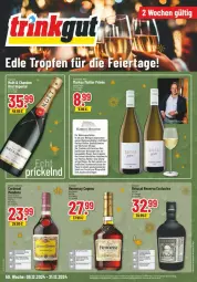 Gazetka promocyjna Trinkgut - Prospekte - Gazetka - ważna od 21.12 do 21.12.2024 - strona 11 - produkty: Bau, Cognac, Faktu, flasche, frucht, nivea, qualitätswein, qualitätsweine, ring, Ti, trauben, tuc, usb, wein, weine