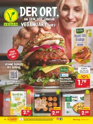 Gazetka promocyjna Netto Marken-Discount - Filial Angebote - Gazetka - ważna od 08.01 do 08.01.2022 - strona 10 - produkty: bio, burger, eis, Falafel, fertiggericht, frosta, mit gemüse, ndk, reis, rezept, Spezi, Ti, Tofu, usb, veggie, versandkostenfrei