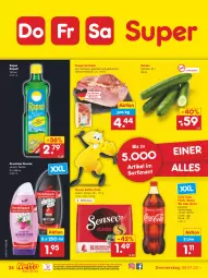 Gazetka promocyjna Netto Marken-Discount - Filial Angebote - Gazetka - ważna od 08.01 do 08.01.2022 - strona 34 - produkty: asti, coca-cola, cola, duschdas, dusche, eis, fanta, gurke, gurken, kaffee, kaffee-pads, Mezzo Mix, ndk, oder sprite, rapso, rapsöl, reis, schinken, schwein, senseo, sprite, Ti, usb, versandkostenfrei, wein