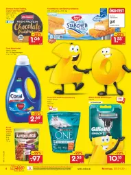 Gazetka promocyjna Netto Marken-Discount - Filial Angebote - Gazetka - ważna od 08.01 do 08.01.2022 - strona 4 - produkty: backfisch, Coral, ehrmann, eis, fisch, fischstäbchen, gillette, hundesnack, hundesnacks, joghur, joghurt, kosmetik, mac, mach3, ndk, pudding, purina, Rasierklinge, rasierklingen, regal, reis, snack, snacks, Ti, Trockennahrung, usb, versandkostenfrei, waschmittel