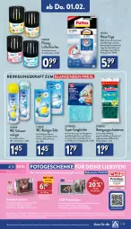 Gazetka promocyjna Aldi Nord - Von Montag - Gazetka - ważna od 03.02 do 03.02.2024 - strona 19 - produkty: aldi, Clin, eis, elle, gin, korb, kraft, Kugel, LG, lufterfrischer, ndk, Optiwisch, papier, pattex, reiniger, Reinigung, reis, ring, rwe, Schneekugel, Spezi, Spiele, spontex, Ti, tücher, wc-reiniger, ZTE