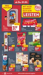 Gazetka promocyjna Aldi Nord - Von Montag - Gazetka - ważna od 03.02 do 03.02.2024 - strona 24 - produkty: aldi, angebot, angebote, backmischung, baileys, bärenmarke, beutel, bio, brot, brötchen, chips, crunchips, dell, Dr. Oetker, eis, elle, fleisch, frikadellen, kakao, korn, Kornbrot, lorenz, lorenz crunchips, meersalz, Mett, pudding, reis, salz, schinken, schwein, schweine, schweinefleisch, snack, Ti, trolli, vollkornbrot, wein, weine, wurst, zwiebel