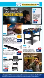 Gazetka promocyjna Aldi Nord - Von Montag - Gazetka - ważna od 03.02 do 03.02.2024 - strona 31 - produkty: aldi, ball, cin, edelstahl, erde, fernbedienung, flasche, gasgrill, grill, HbbTV, jbl, LG, medion, qled, rum, rwe, soundbar, Subwoofer, tablet, Ti, tisch