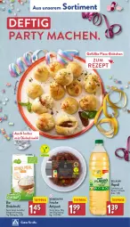 Gazetka promocyjna Aldi Nord - Von Montag - Gazetka - ważna od 03.02 do 03.02.2024 - strona 32 - produkty: antipasti, asti, bio, brötchen, dinkelmehl, eis, flasche, mac, mehl, pizza, rapsöl, reis, rezept, Ti, tiefpreis, trolli