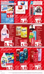 Gazetka promocyjna Kaufland - Prospekt - Gazetka - ważna od 17.01 do 17.01.2024 - strona 4 - produkty: angebot, blueberry, Cap, cheesecake, coconut, colorwaschmittel, creme, dreamies, drink, duschdas, duschgel, eis, elvital, energy drink, haselnuss, Haselnusscreme, hipp, kakao, katzensnack, katzensnacks, Kinder, lack, mac, merci, milch, montana, neuheit, nuss, perwoll, raspberry, schoko, schokolade, schokoladen, shampoo, shampoo oder spülung, snack, snacks, spee, spülung, Ti, vita, waffeln, waschmittel, whiskas, wolle, ZTE