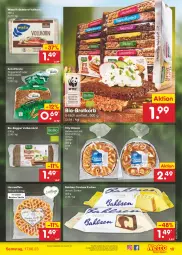 Gazetka promocyjna Netto Marken-Discount - Filial-Angebote - Gazetka - ważna od 17.06 do 17.06.2023 - strona 19 - produkty: angebot, bahlsen, bestpreis, bio, bourbon, bourbon vanille, brot, Brotkorb, comtess, comtess kuchen, creme, discount, eis, Hefe, knäckebrot, korb, korn, Kornbrot, kraft, kuchen, reis, Schnittbrot, Ti, vanille, vollkornbrot, waffeln, wasa, ZTE