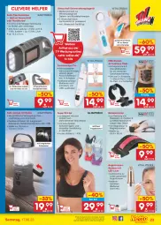 Gazetka promocyjna Netto Marken-Discount - Filial-Angebote - Gazetka - ważna od 17.06 do 17.06.2023 - strona 23 - produkty: akku, angebot, batterie, batterien, Bau, Brei, deka, eis, ladekabel, Lampe, led-licht, Liege, medizinprodukt, ndk, Radio, rasierer, reiniger, Roller, rwe, Schal, Spezi, Tasche, taschen, taschenlampe, Ti, tisch, usb, ZTE