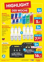 Gazetka promocyjna Netto Marken-Discount - Filial-Angebote - Gazetka - ważna od 17.06 do 17.06.2023 - strona 3 - produkty: Alwa, angebot, bestpreis, bier, Biere, drink, eis, energy drink, gerolsteine, gerolsteiner, mineralwasser, red bull, reis, steiner, Ti, wasser, ZTE