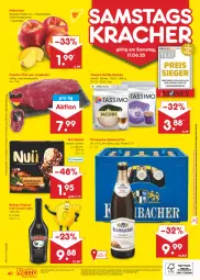 Gazetka promocyjna Netto Marken-Discount - Filial-Angebote - Gazetka - ważna od 17.06 do 17.06.2023 - strona 40 - produkty: angebot, angebote, baileys, bestpreis, discount, eis, Falsches Filet, filet, fleisch, gin, Holz, irish cream, jungbullen, kaffee, kaffee-kapseln, kracher, likör, marken-discount, ndk, Nektar, nektarinen, nuii, pils, reis, saft, Schal, Schale, sim, stieleis, tassimo, Ti, wurst, wurst in selbstbedienung, ZTE