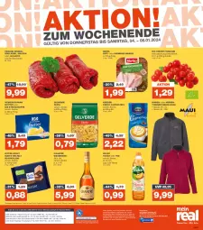 Gazetka promocyjna Real - Gazetka - ważna od 06.01 do 06.01.2024 - strona 16 - produkty: bio, bosch, braten, butter, Cap, cappuccino, chantré, cin, coupon, coupons, drucker, eis, elle, Engel, erde, farmerschinken, Fleecejacke, gulasch, herta, Jacke, kerze, krüger, LG, Narzissen, pasta, payback, reis, rind, rinder, rinder-rouladen, Rinderroulade, rinderrouladen, ritter, ritter sport, rouladen, rwe, saft, Schal, Schale, schinken, schoko, schokolade, Sport, Streichzart, tee, Ti, tomate, tomaten, uhr, volvic, weihenstephan, wein, weinbrand, ZTE