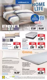 Gazetka promocyjna Lidl - Aktionsprospekt - Gazetka - ważna od 08.04 do 08.04.2023 - strona 28 - produkty: angebot, asti, Bau, baumwolle, bett, bettwäsche, dell, eier, eis, elle, kissen, kopfkissen, Liege, matratze, matratzen, Matratzentopper, Mode, ndk, reine baumwolle, reis, satin-bettwäsche, Schal, Schale, spannbettlaken, Ti, tisch, topper, wolle, ZTE
