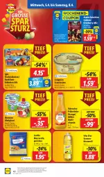 Gazetka promocyjna Lidl - Aktionsprospekt - Gazetka - ważna od 08.04 do 08.04.2023 - strona 46 - produkty: aktionspreis, alesto, almighur, almighurt, angebot, backfisch, blume, blumen, blumenöl, Cashew, coupon, cranberry, cremissimo, drucker, ehrmann, ehrmann almighurt, eis, Engel, fisch, fischstäbchen, iglo, kerze, langnese, langnese cremissimo, mozzarella, orange, papier, preisvorteil, reis, rel, sim, sonnenblume, sonnenblumen, sonnenblumenöl, Ti, valensina, vita, ZTE