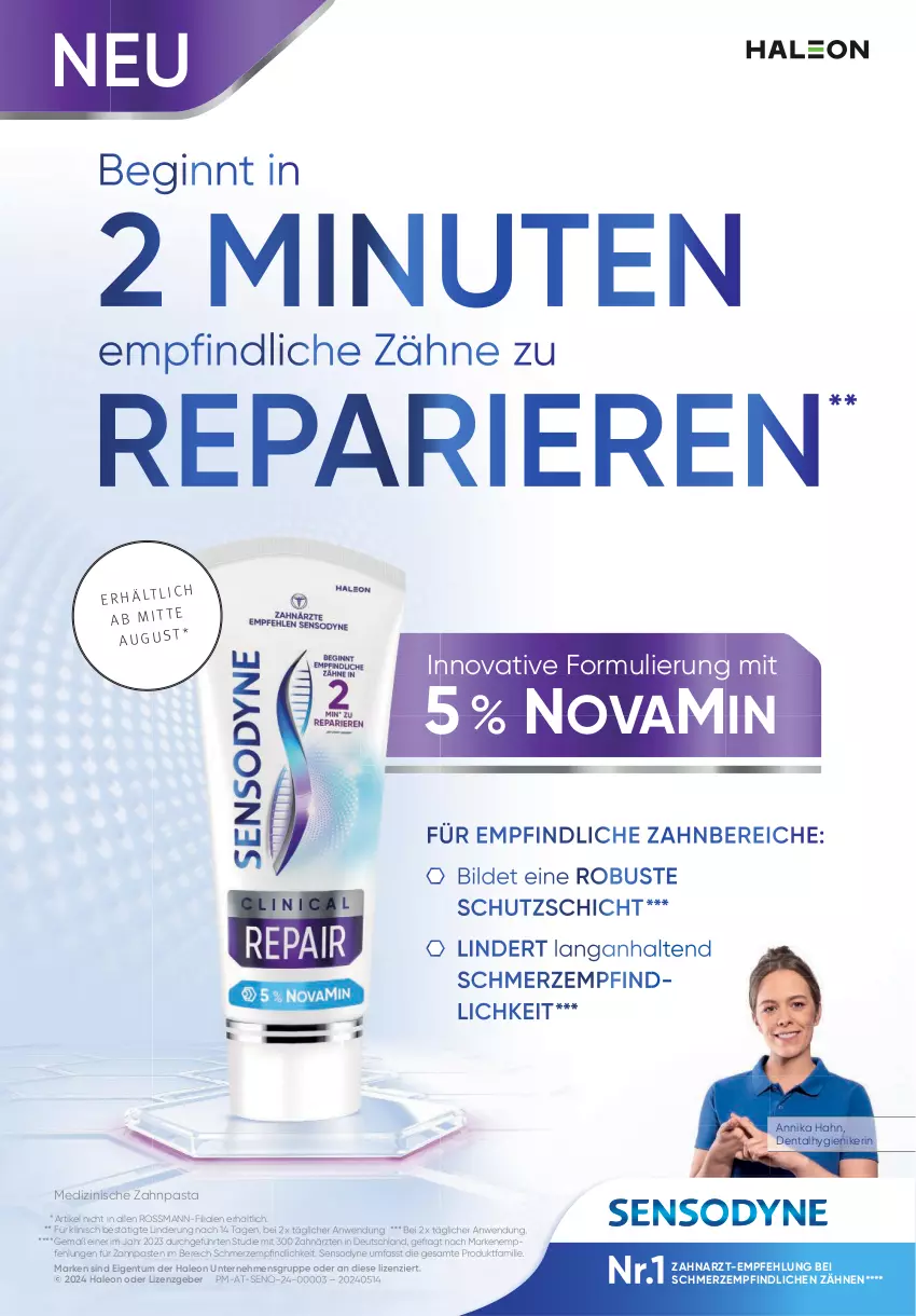 Aktueller Prospekt Rossmann - Prospekte - von 29.07 bis 01.09.2024 - strona 59 - produkty: gin, Nike, pasta, sensodyne, Ti, zahnpasta, ZTE