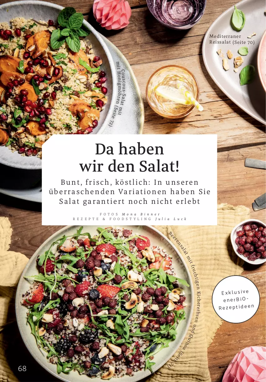 Aktueller Prospekt Rossmann - Prospekte - von 29.07 bis 01.09.2024 - strona 68 - produkty: bio, eis, reis, reiss, rezept, salat, Ti