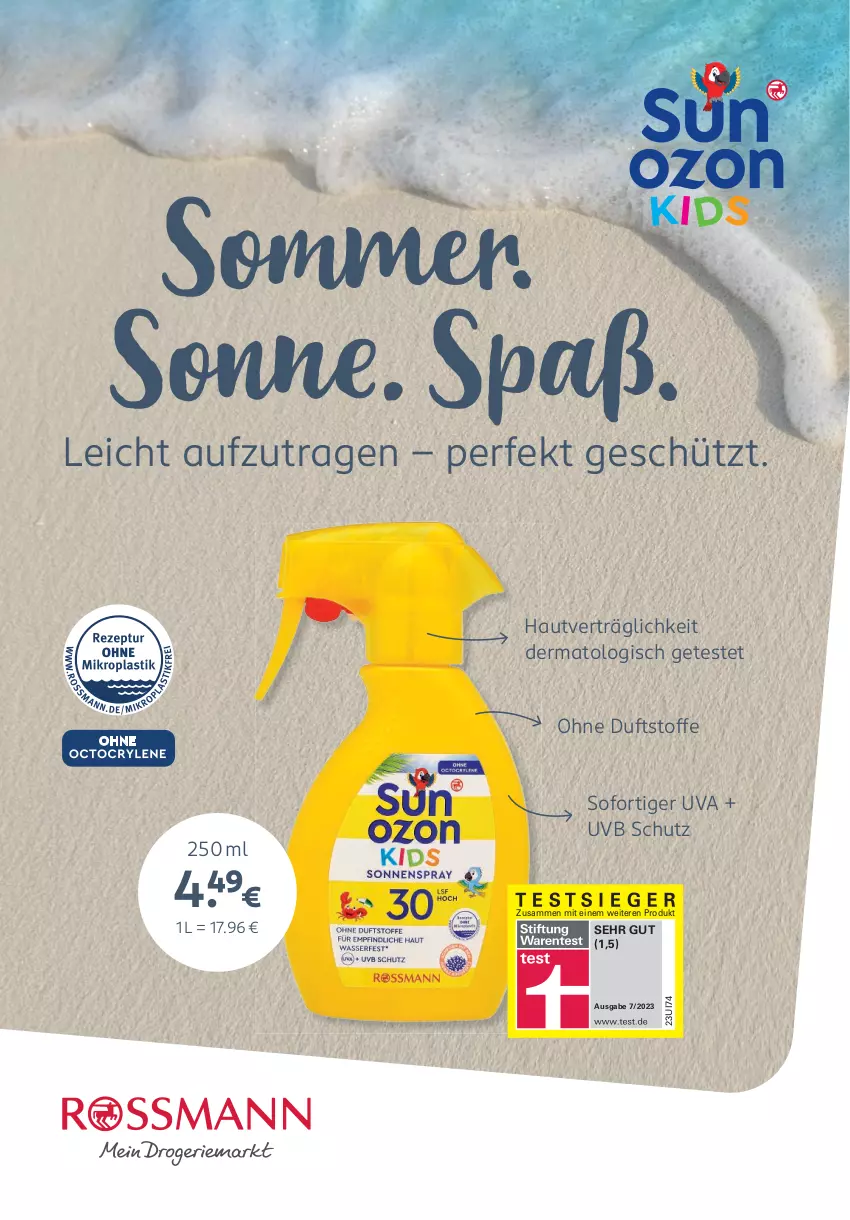 Aktueller Prospekt Rossmann - Prospekte - von 29.07 bis 01.09.2024 - strona 7 - produkty: Ti