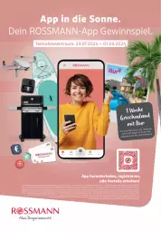 Gazetka promocyjna Rossmann - Prospekte - Gazetka - ważna od 01.09 do 01.09.2024 - strona 100 - produkty: angebot, angebote, asti, coupon, coupons, digitalkamera, DJI, Drohne, Drohnen, easymaxx, eis, erde, gasgrill, gewinnspiel, GoPro, grill, gutschein, gutscheine, kamera, LG, reis, Ti, weber, wedel