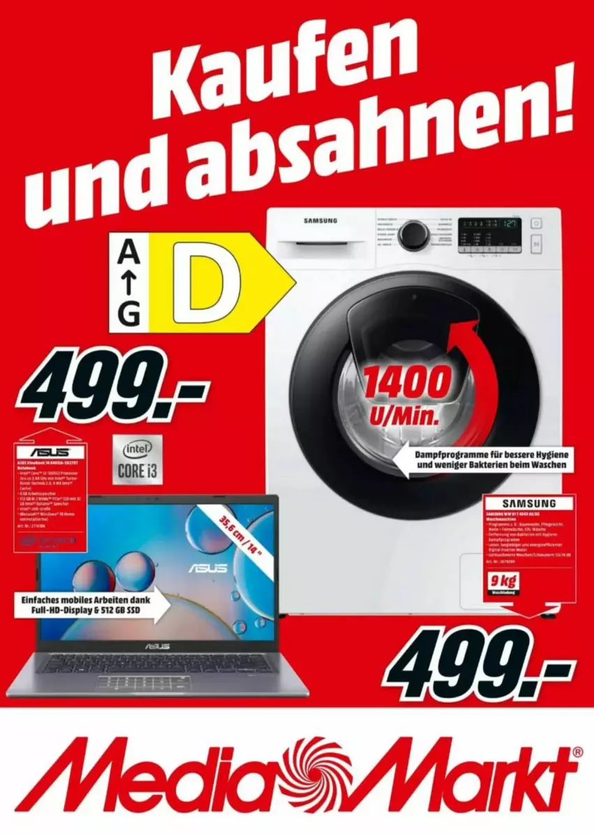 Aktueller Prospekt Media Markt - Prospekte - von 29.07 bis 03.08.2021 - strona 1