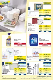 Gazetka promocyjna Metro - Monats-Menü - Gazetka - ważna od 30.09 do 30.09.2025 - strona 16 - produkty: angebot, baguette, Becher, besteck, blume, blumen, blumenöl, Bodenplatte, edelstahl, eis, elle, Fettlöser, flasche, fritteuse, Frittierkorb, Frittieröl, gabel, garraum, geschirr, geschirrspülmittel, grill, grillfläche, grillplatte, Holz, induktionskochfeld, Kocher, kochfeld, kontaktgrill, korb, latte, LG, Löffel, Meister, meister proper, messer, mikrowelle, Palette, papier, pet-flasche, pommes, Pommes Frites, pril, reis, Serviette, servietten, sonnenblume, sonnenblumen, sonnenblumenöl, spülmaschinen, spülmittel, thermostat, Ti, tiefpreis, Tiere, timer, waschmittel