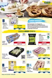 Gazetka promocyjna Metro - Monats-Menü - Gazetka - ważna od 30.09 do 30.09.2025 - strona 3 - produkty: angebot, aqua, auer, axe, beutel, brezel, eis, elle, erbsen, fisch, fische, Fischer, fleisch, forelle, fritz, Garten, Gesundheit, gewürz, gin, grill, grillhaxe, Haxe, kartoffel, Laugenbrezel, mac, Makrele, Metro, natur, petersilie, reis, rel, Rettich, Ria, ring, Saibling, schnitten, schwein, schweine, schweinefleisch, Speck, Ti, tiefpreis, wein, weine, Weißwurst, wurst, Zander, zitrone, zitronen