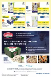 Gazetka promocyjna Metro - Monats-Menü - Gazetka - ważna od 30.09 do 30.09.2025 - strona 8 - produkty: beutel, blume, blumen, blumenkohl, braten, buch, champignon, champignons, decke, eis, fisch, fleisch, galbani, gorgonzola, gouda, HP, ilag, kräuter, Kräuterseitlinge, küche, Küchen, mac, Metro, milch, nuggets, nuss, pilze, reis, rwe, salat, salate, schnitten, Soße, Ti, tisch