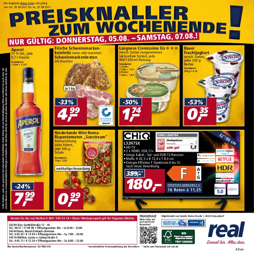 Aktueller Prospekt Real - Real Handzettel - von 02.08 bis 07.08.2021 - strona 48