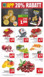 Gazetka promocyjna Marktkauf - Prospekt - Gazetka - ważna od 24.12 do 24.12.2022 - strona 8 - produkty: aktionspreis, apfel, beere, beeren, clementinen, deka, eis, erdbeere, erdbeeren, grana, granatapfel, heidelbeere, heidelbeeren, himbeer, himbeere, himbeeren, HP, kirsch, kirsche, kirschen, kiwi, Kiwi Gold, mango, nuss, Rana, reis, Schal, Schale, tafeltrauben, Ti, trauben, ZTE